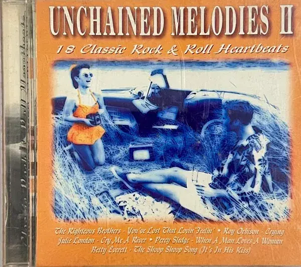 Unchained Melodies II Audio Cd - English Songs -Temple TMPCD002- Made in England