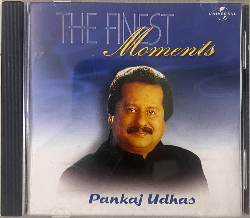 The Finest Moments - Pankaj Udhas audio cd - Classical - Ghazals - Universa-HMV