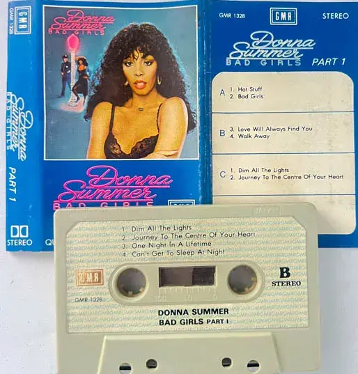 Donna Summer audio Cassette -English Songs - GMR 1328
