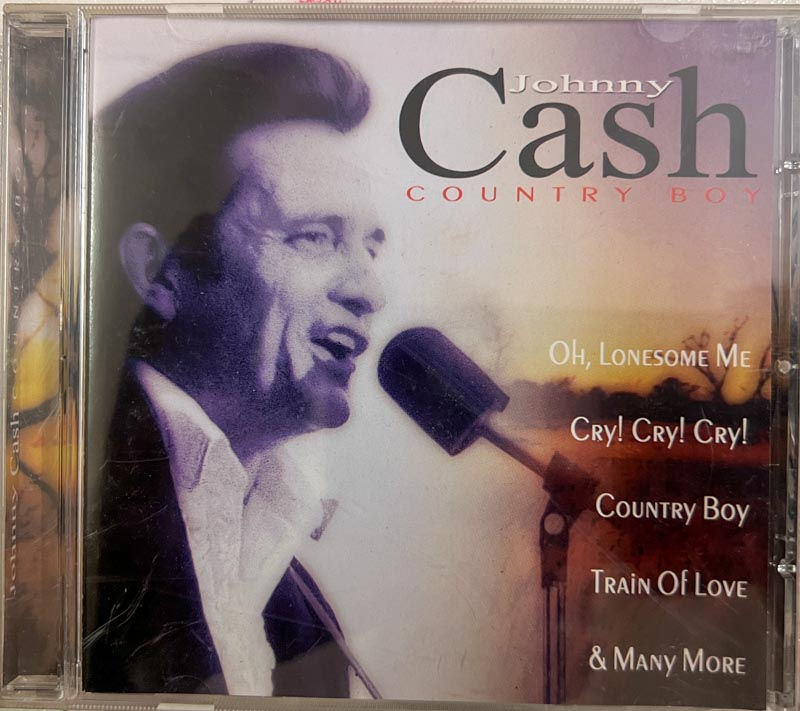 Johnny Cash Country Boy - audio cd - English songs - Imported