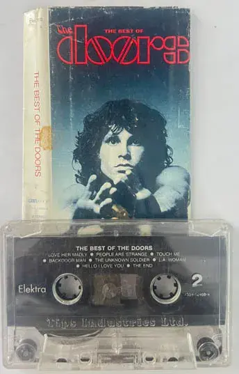 The Best Of The Doors Audio Cassette- English Songs - Elektra 7559-62468-4