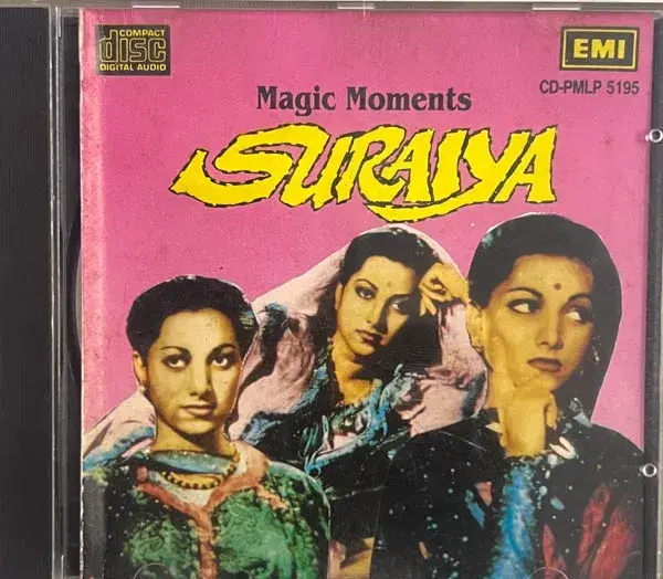 Magic Moments- Suraiya audio cd - Hindi Films Songs -EMI CD PMLP 5195 Made In Uk