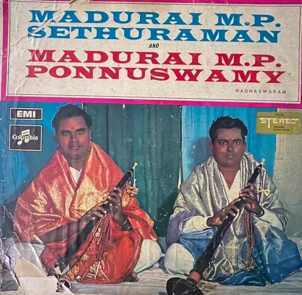 Nadhaswaram Vinyl LP 33.3rpm Record - Classical - Columbia S/33ESX 6021