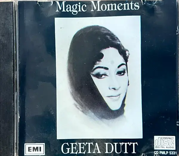 Magic Moments - Geeta Dutt audio cd - Hindi Film Songs -EMI Made In England