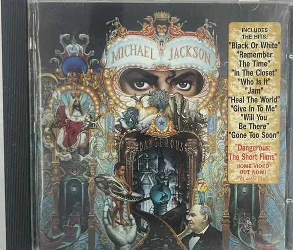 Michael Jackson - Dangerous audio cd - English Songs - Epic 465802 2