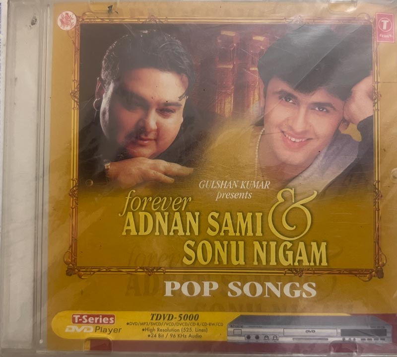 Forever Adnan sami & Sonu Nigam Pop Songs Audio Cd - Hindi Film Songs - Sealed