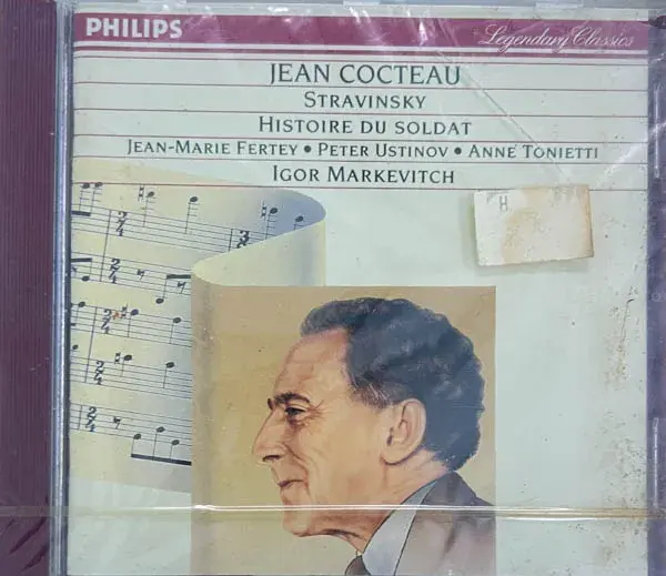 Jean Cocteau - Stravinsky audio cd- English Classical -Philips 4207732