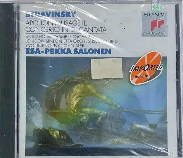 Stravinsky - Esa Pekka Salonen audio cd- Sony Classical SK 46667