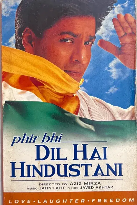 Phir Bhi Dil Hai Hindustani audio cd - Hindi Films Songs - Sony Music 496828 2