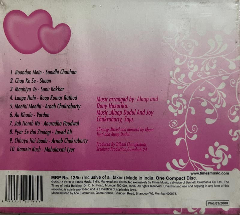 Thumbnail: With Love  Audio Cd - Hindi Film Songs - Times Music TDIPP 038E