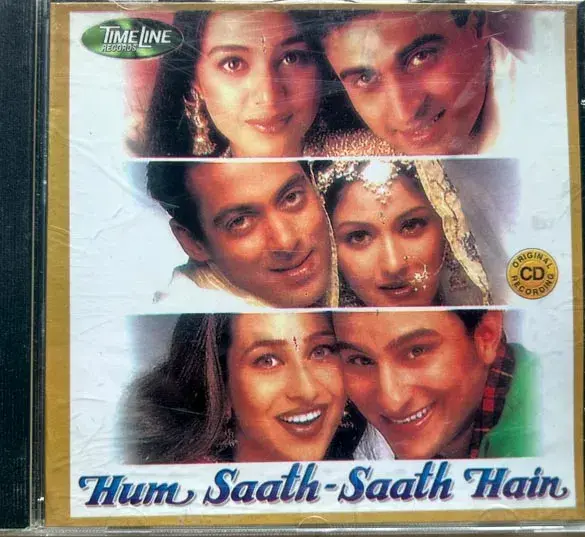 Hum Saath Saath Hain audio cd - Hindi Film Songs - Time Line TLCD473
