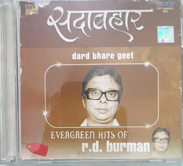 Evergreen Hits Of R.D.Burman audio cd - 2 cd pack - Hindi Film Songs - Saregama
