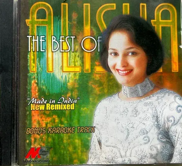 The Best Of Alisha audio cd - Hindi Film Songs - Magna Sound D4OP2553