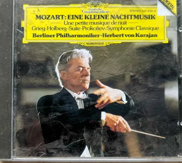 Mozart Eine Kleine Nachtmusik - English Songs - Grammophone Made in Germany