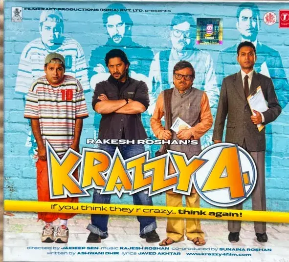 Krazzy Audio cd - Hindi Film Songs - T-Series SFCD 1-1296