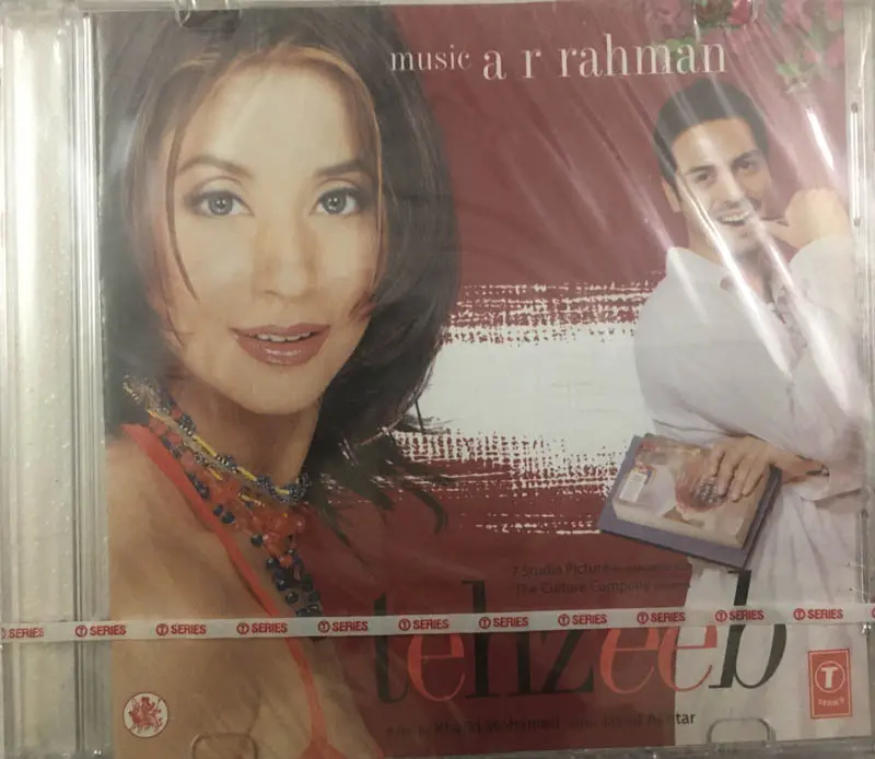 Tehzeeb by A R Rahman audio cd - Hindi Film Songs - Sealed -T Series SFCD 1\774