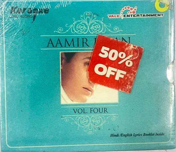 Aamir Khan Vol-4 audio cd - Hindi Film Songs - Vale Entertainment VMCD-k068