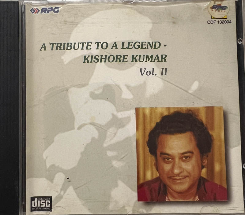 A Tribute To A Legend- Kishore Kumar Vol. II  Audio CD RPG
