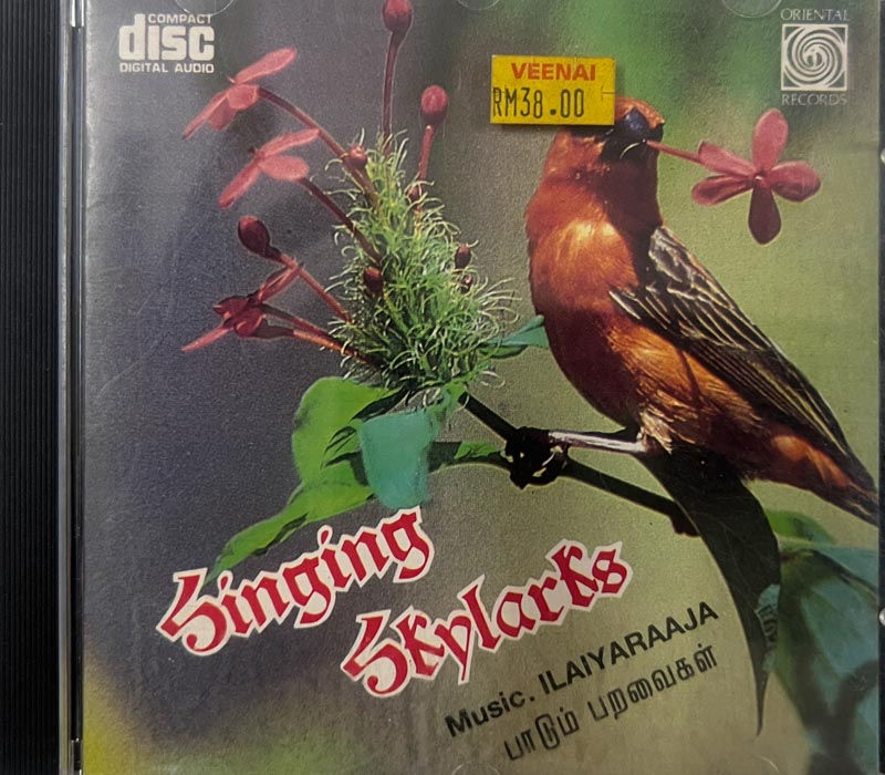 SInging Skylarks audio cd Music by Ilaiyaraaja - Oriental Made in