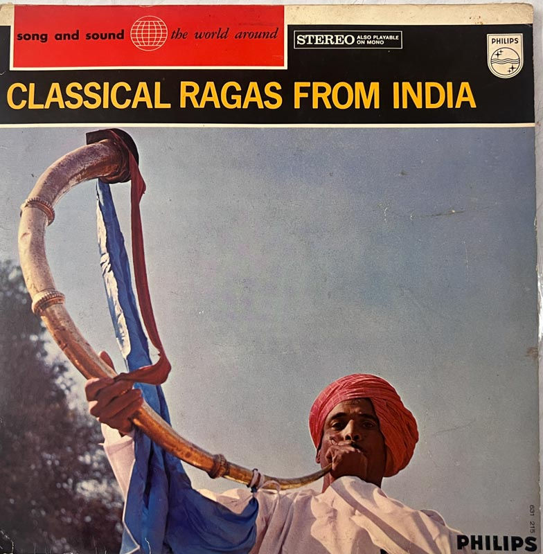 Classical Ragas from India - Vinyl Record LP