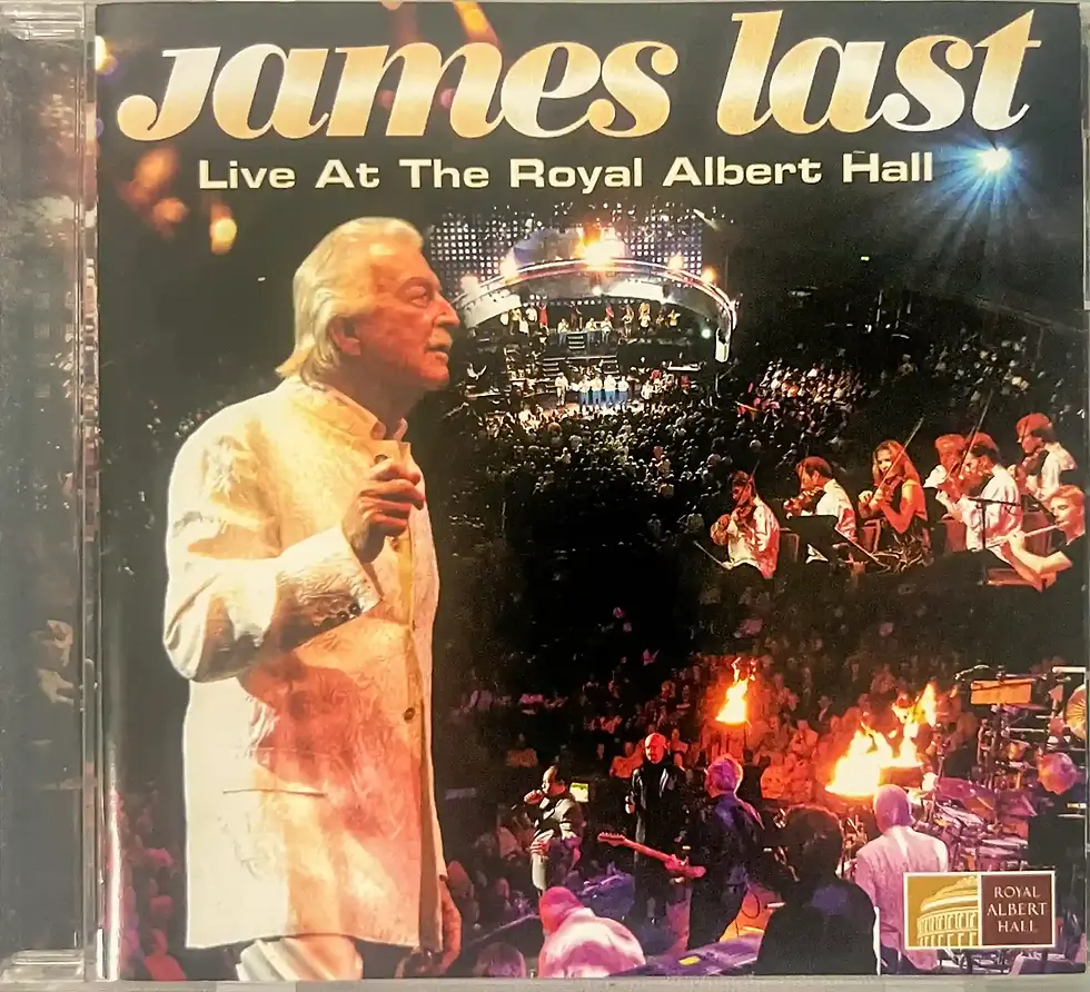 James Last Live At The Royal Albert Hall audio cd-English Songs-Made In USA