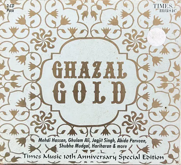 Ghazal Gold audio cd - Ghazal -2 cd pack - Times Music TDIGH 047C