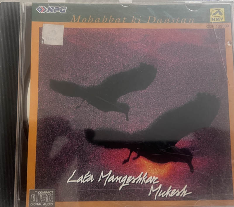 Mohabbati ki Daastan - Lata Mangeshkar Mukesh - Hindi Film Songs - HMV CDF132333