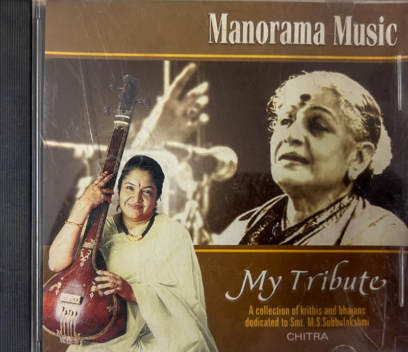 My Tribute Chitra audio cd - Carnatic