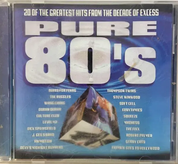 Pure 80's  audio cd-English Song UVT 314 564 809-2