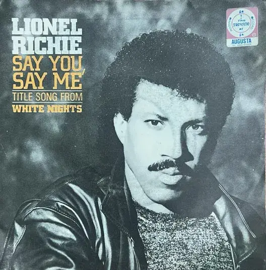 Lionel Richie - Say You Say me - Vinyl EP 45rpm - English Song - Motown 40421