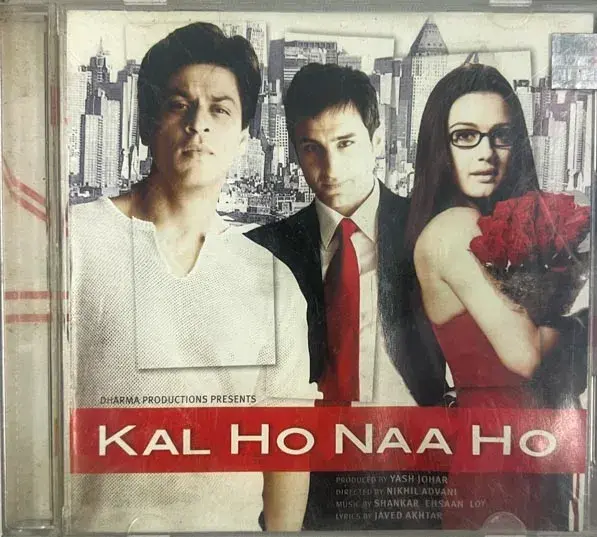 Kal Ho Naa Ho audio cd - Hindi Film Songs - Sony Music 5136312