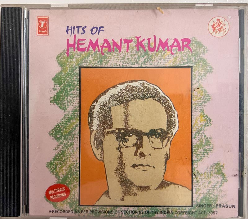 Hits of Hemant Kumar audio cd - Hindi Songs - T Series SVCD 1039