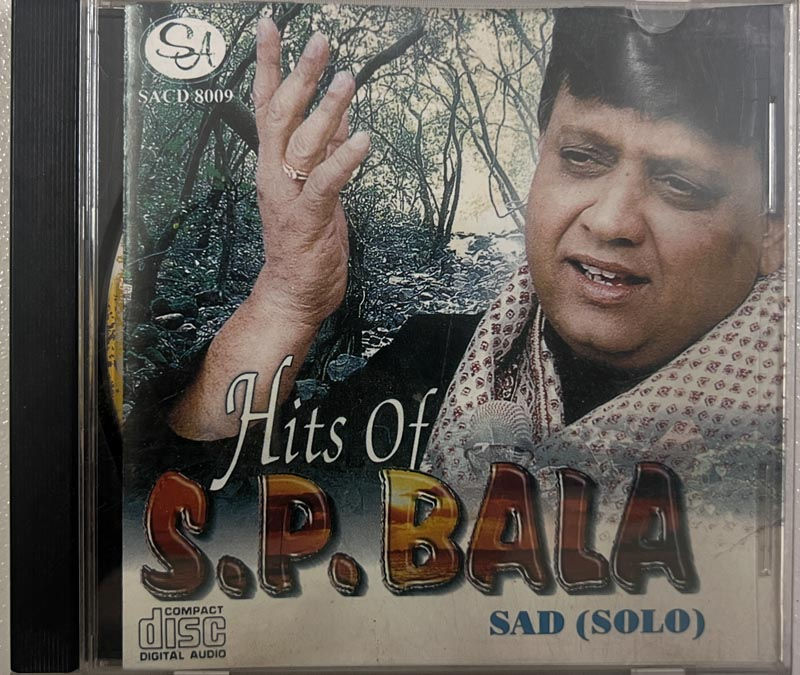 Hits of S P Bala audio cd - Tamil film songs - SA CD 8009 Made in England