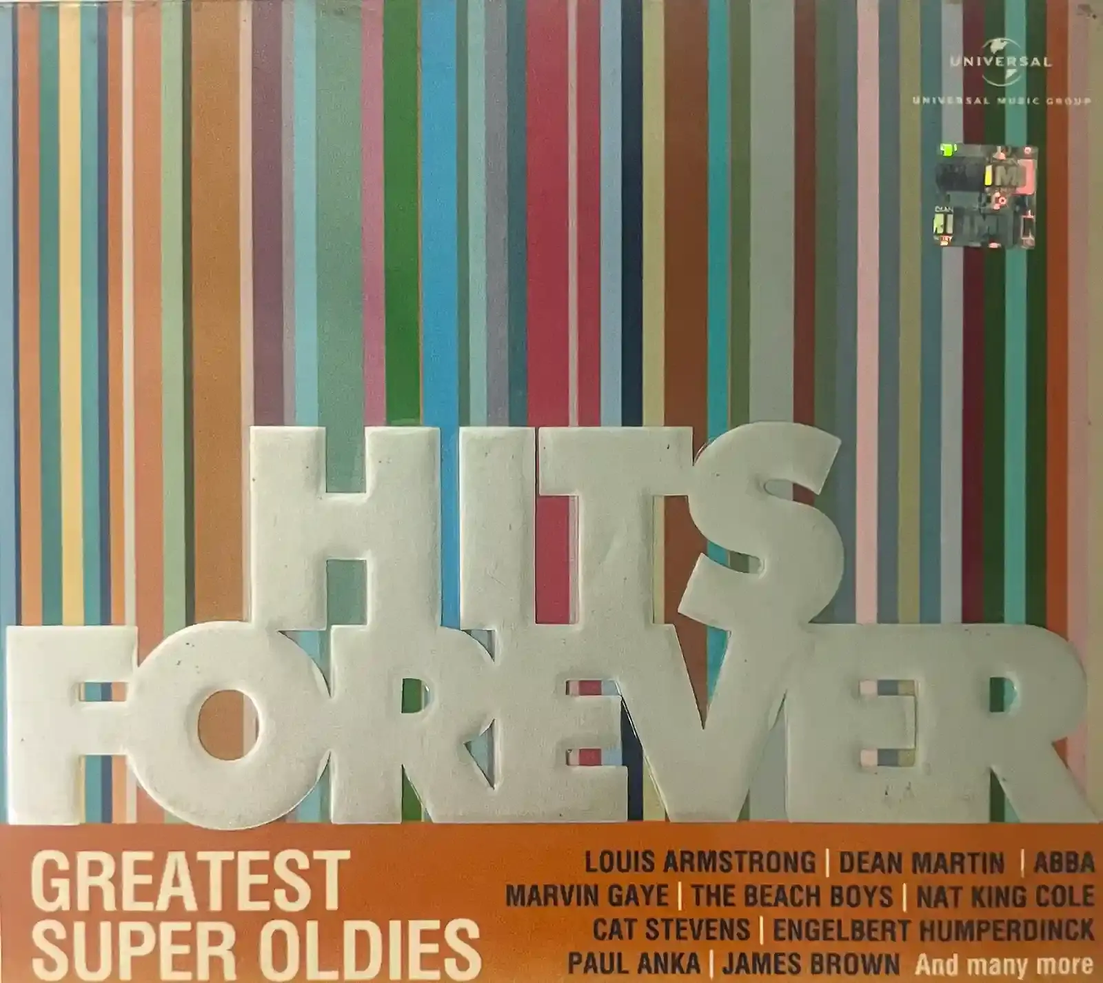Hits Forever Greatest Super Oldies audio cd-English Songs-3 cd Pack-Universal