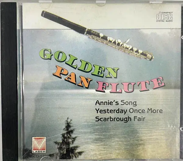 Golden Pan Flute audio cd - English Songs - Laserlight LSCD 1726
