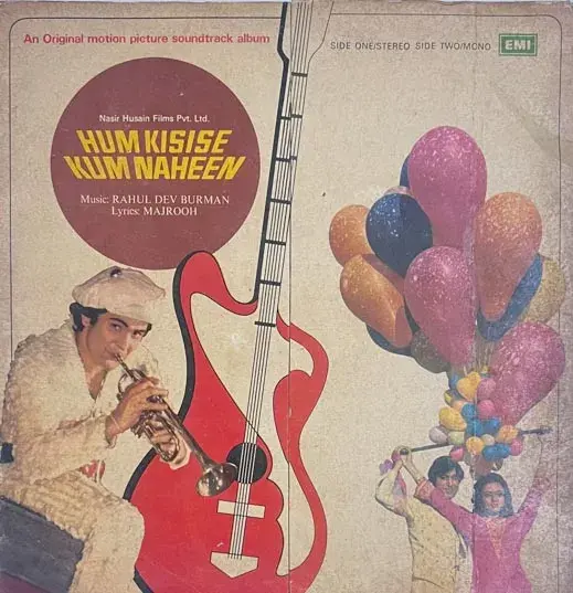 Hum Kisise Kum Naheen Vinyl LP 33.3 rpm Record - Hindi Film Songs - HMV2005