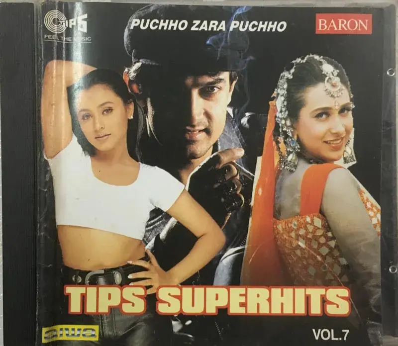 Tips Superhits Vol.7 audio cd - Hindi Film Songs -Tips Baron TCCD 6207