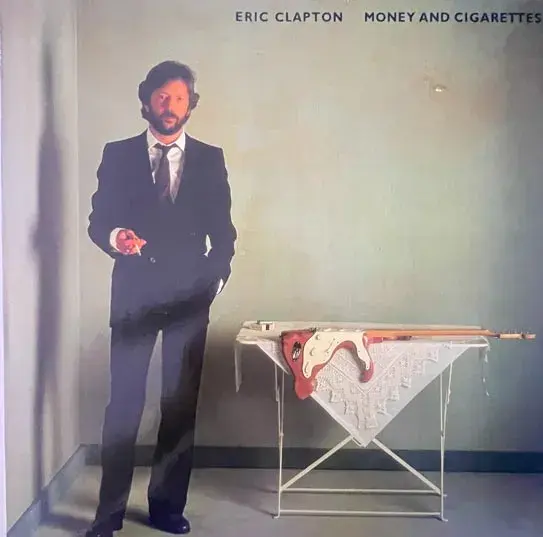 Eric Clapton Money And Cigarettes Vinyl LP Record 33.3 rpm- English Song- Stereo
