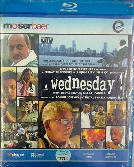 A Wednesday - Bluray - Hindi Movie- Sealed