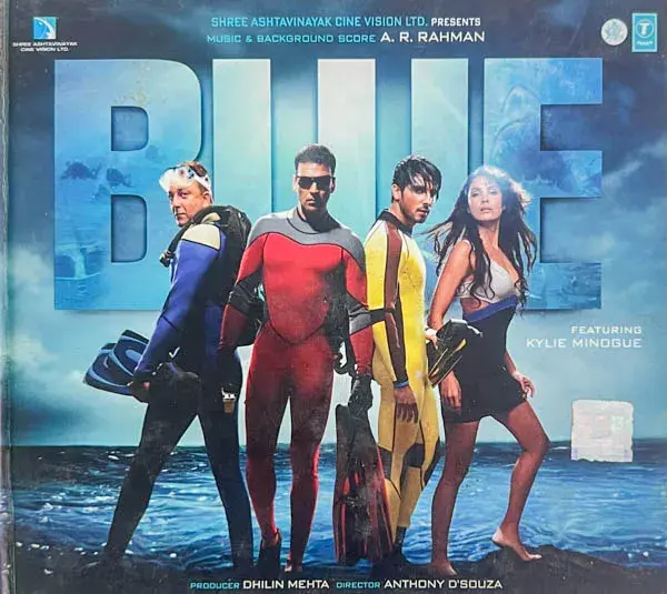 Blue by A.R.Rahman audio cd - Hindi Film Songs - T Series SFDC 1-1444