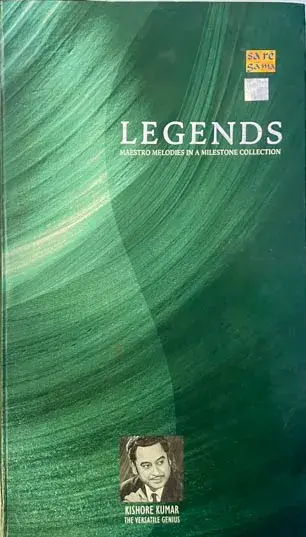Legends - Kishore Kumar audio cd - 5cd pack - Hindi Fillm Songs - Saregama