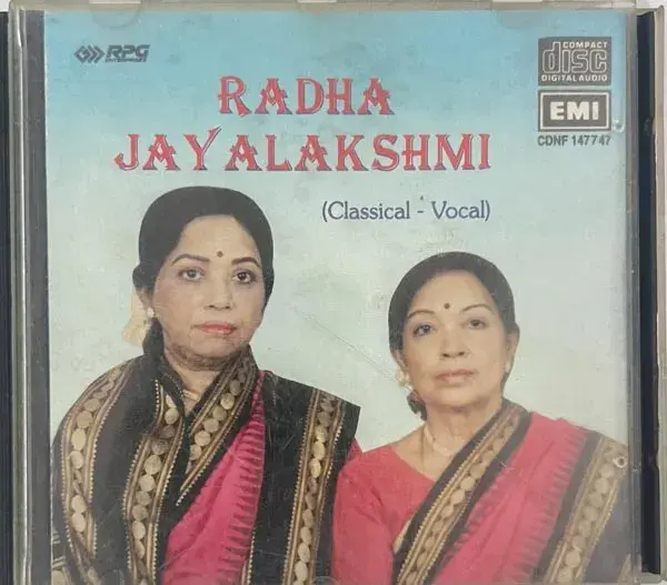 Radha Jayalakshmi audio cd - Classical - EMI CDNF 147747