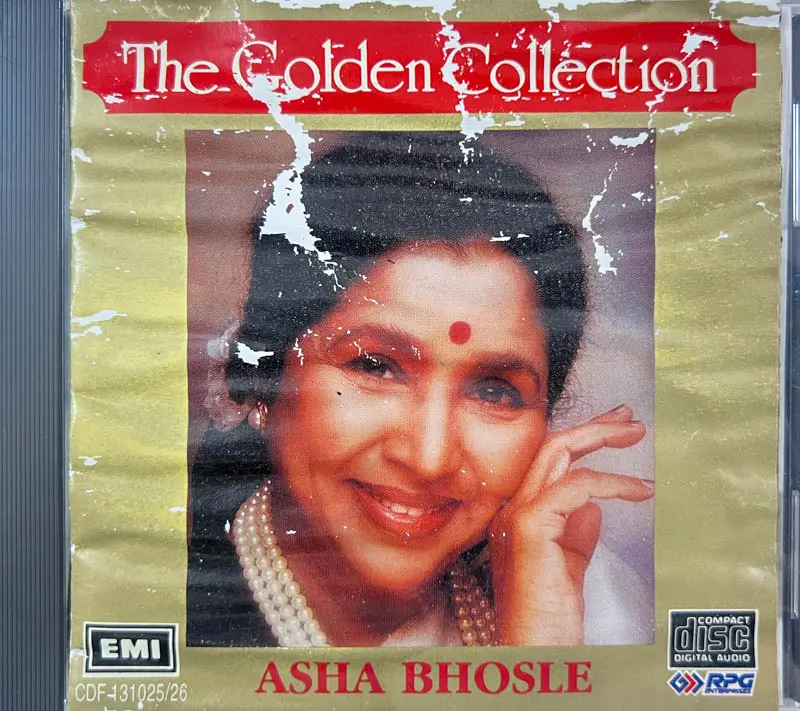 The Golden Collection Asha Bhosle CD - Hindi songs - 2 CD Pack EMI