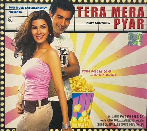 Tera Mera Pyar Audio cd - Hindi Film Songs - Sony Music 5174282