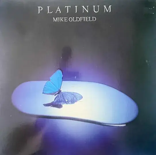 Platinum Mike Oldfield Vinyl LP Record 33.3 rpm -English Songs