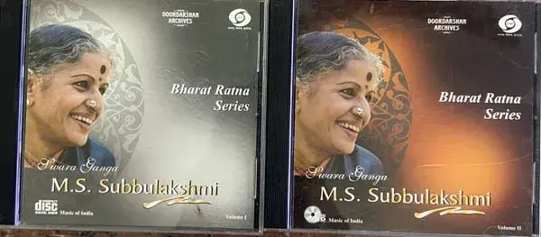 M.S.Subbulakshmi audio cd - 2 cd pack - Classical - Music Of India