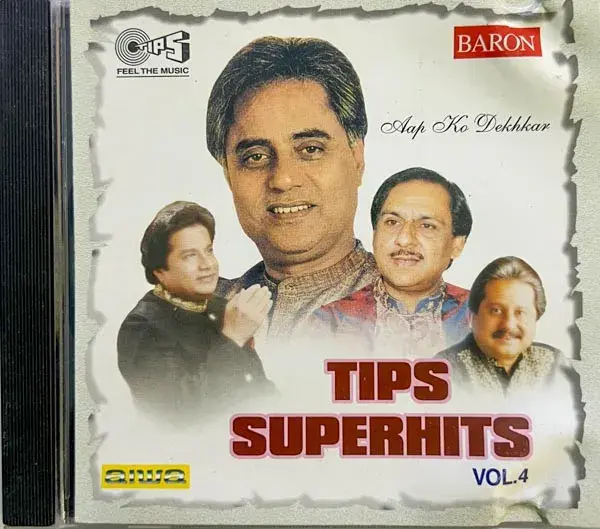 Tips Superhits Vol.4 - Aap Ko Dekhkar  audio cd - Hindi Film Songs - Tips