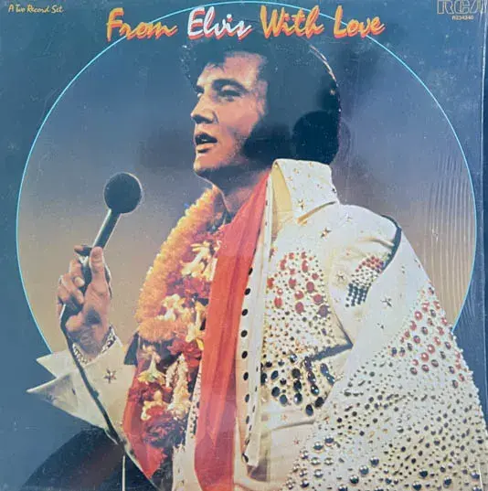 From Elvis With Love Vinyl LP Record 33.3 rpm English songs-2LPs