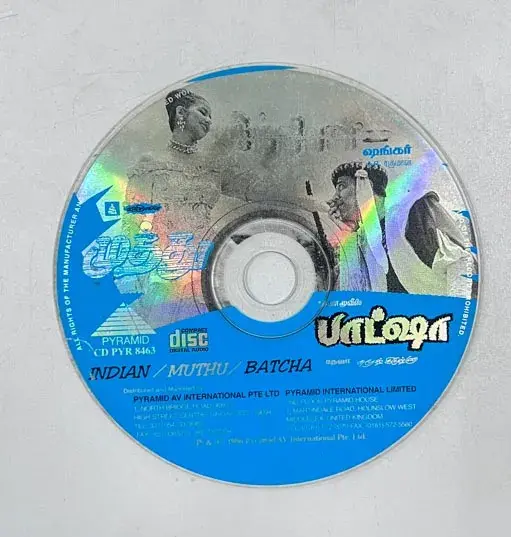 Indian / Muthu / Batcha audio cd-Tamil Film Song -Pyramid CD PYR 8463