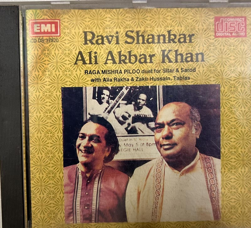 Ravi Shankar and Ali Akbar Khan audio cd - EMI 37920 Made in England